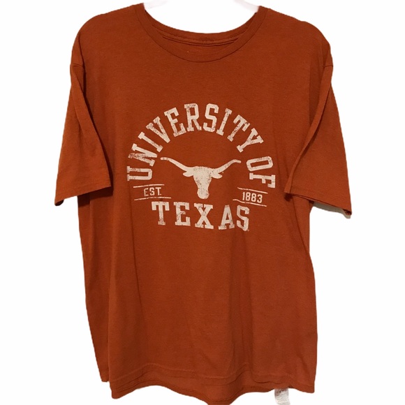 College Tops - University of a Texas Longhorns T-shirt XL